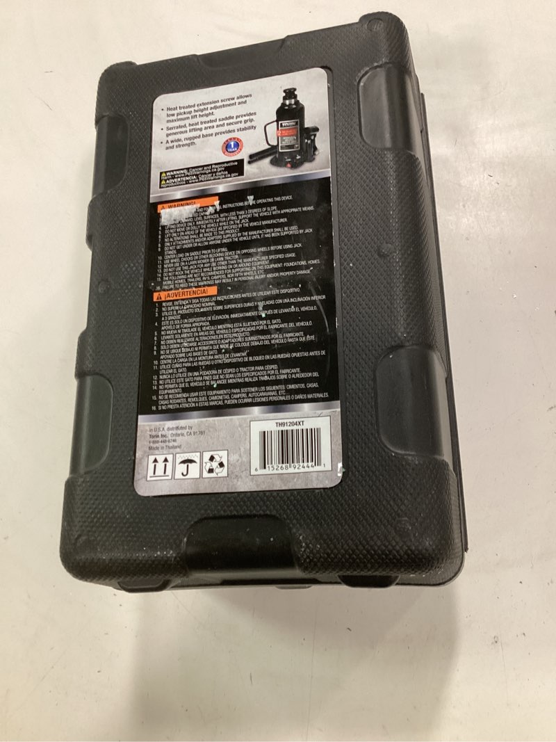 Condition photo showing Good Condition for Black Jack Torin Hydraulic Stubby Bottle Jack, 12 Ton Capacity