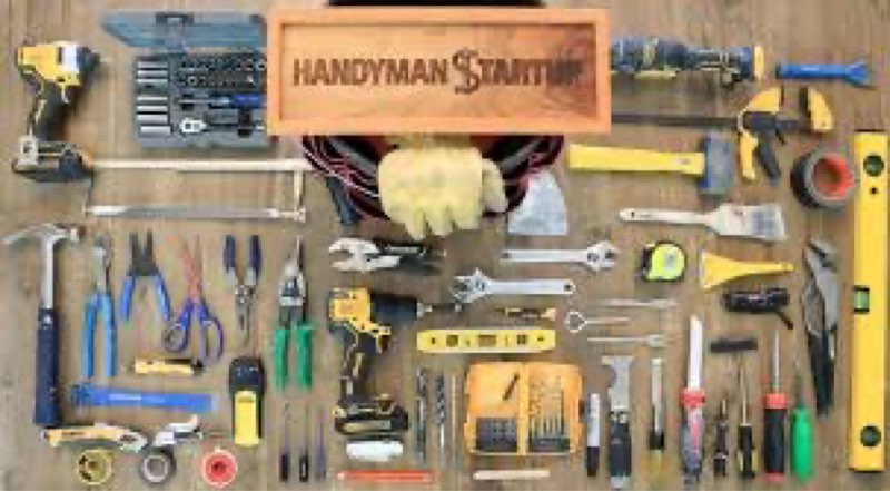 Mixture of small miscellaneous loose tools, screws, latches, home repair