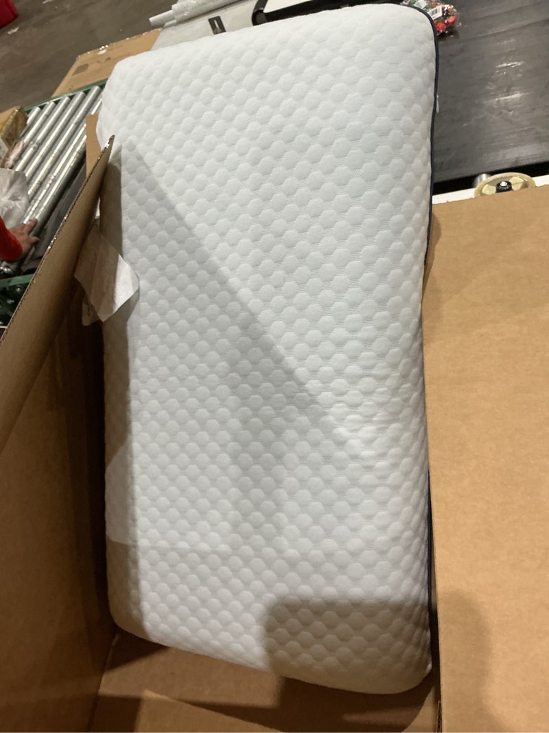 Condition photo showing Good Condition for weekender gel memory foam pillow - queen size - 1-pack - medium firm feel - neck and shoulder support - side & back sleepers - home, hotel, & hospital essentials - certipur certified queen 1 pack