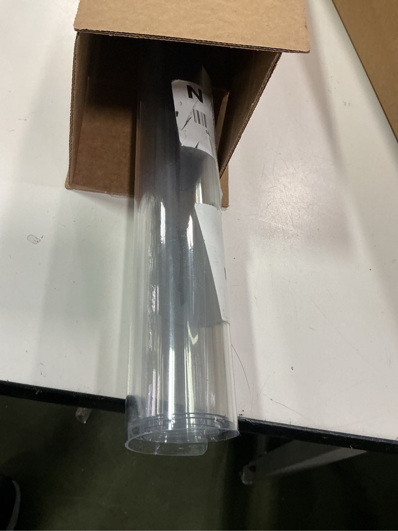 Condition photo showing Good Condition for Eisdroma 20 x 40 Inch Clear Table Cover Protector, Clear Table Protector for Dining Room Table, 1.5m