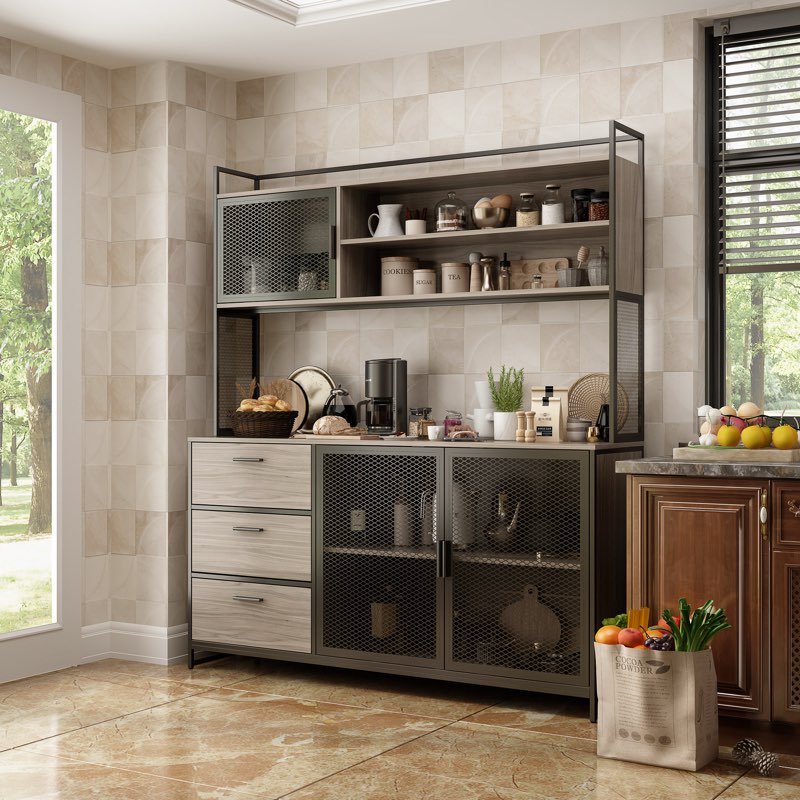 Lackowski 68.5 Inches Kitchen Pantry (incomplete BOX 2)