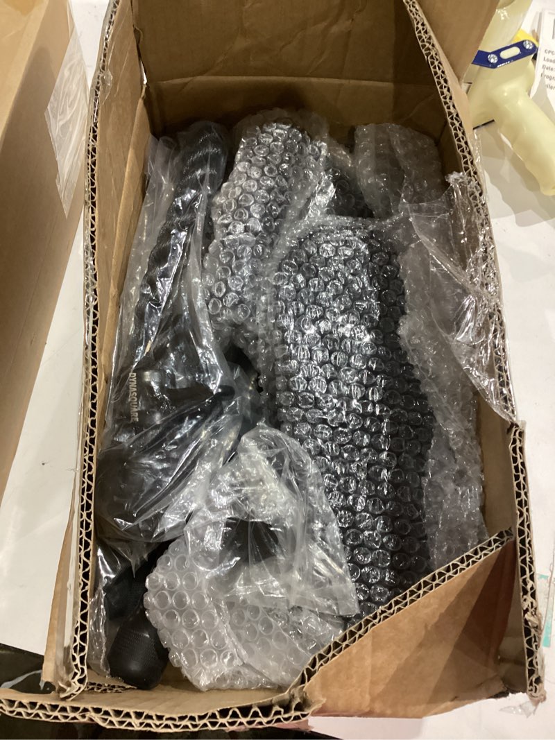 Condition photo showing As Is for Cable Machine Attachments Combo, Heavy Duty Solid Steel LAT Pulldown Attachments with Exercise Handles & Ankle Straps, Home Gym Machine Accessories Black