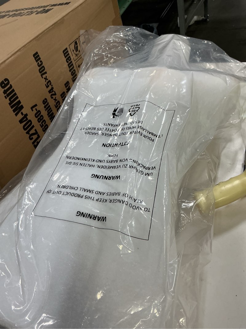Condition photo showing Good Condition for mannequin body dress form torso female manikin 49.6-63.4 inch height adjustable wooden tripod stand high density foam portable display mannequin (white) 49.6-63.4 inches white
