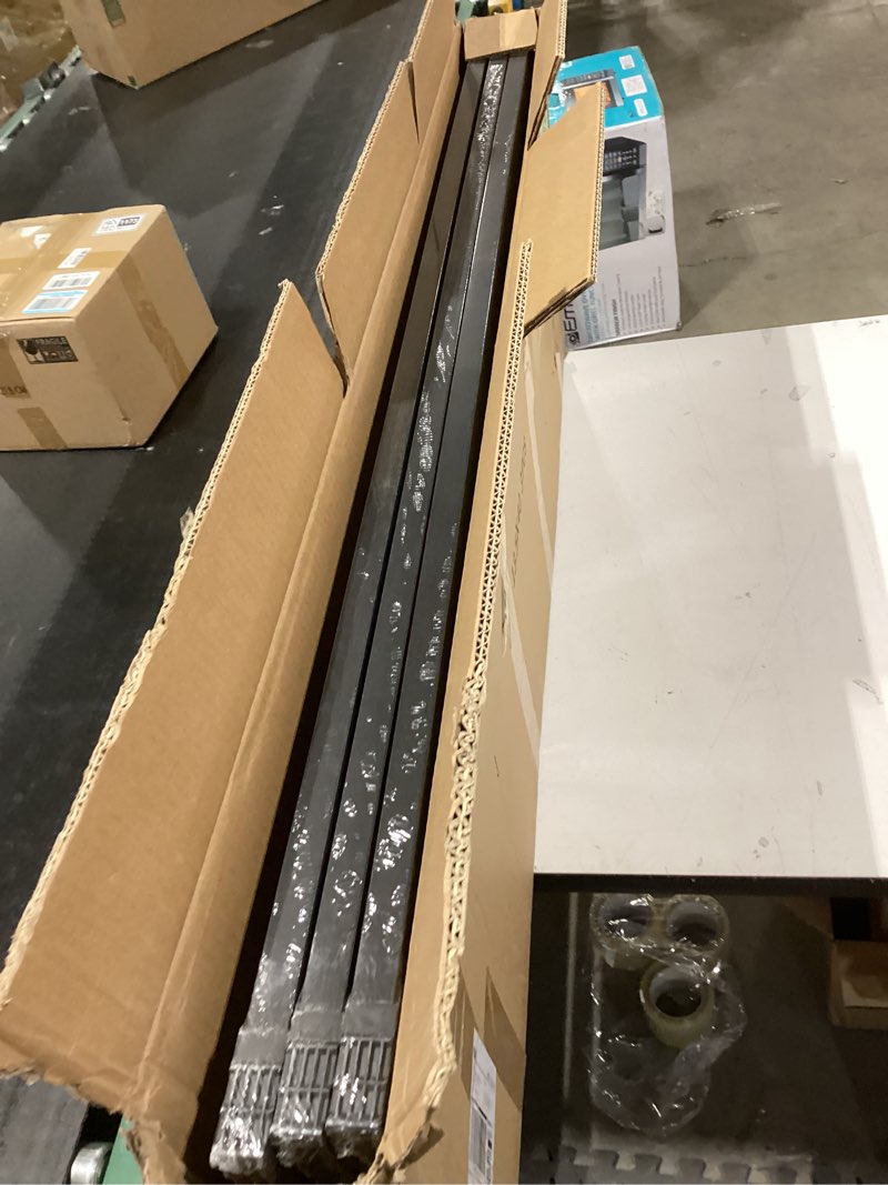 Condition photo showing New/Like New for Wood 13.5x40 Picture Frame Black for Wall Hanging, 13.5 x 40 Frame Poster Photo Frame for Wall Horizontally or Vertically, Black, 3 Pack 3 13.5x40 inch