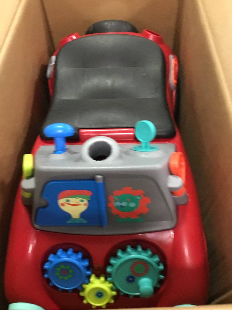 Condition photo showing Good Condition for Toddler Car Ride On, Toddler Toys for Ages 1-3, Baby Toys, Radio Flyer Busy Buggy, Red, Sit to Stand Ride On