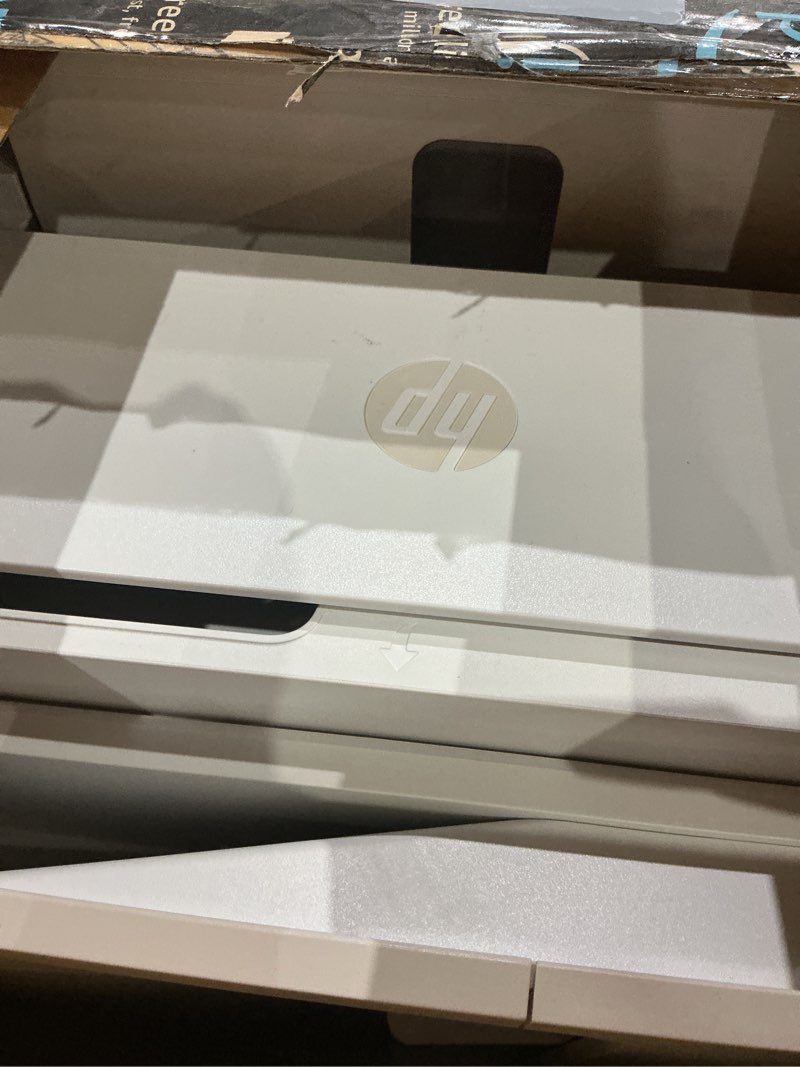 Condition photo showing As Is for hp envy photo 7975 wireless color inkjet photo printer, print, scan, copy, easy setup, mobile printing, best-for-home, 3 month trial of instant ink included, ai-enabled (b63k3a) new version