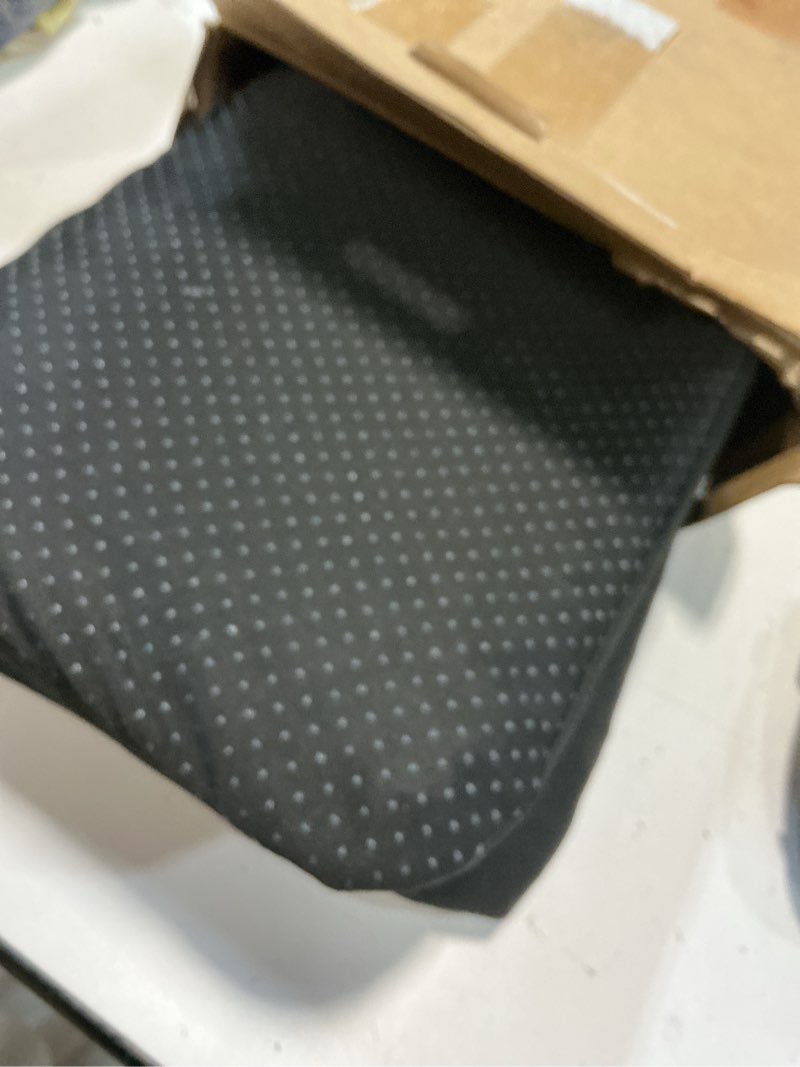 Condition photo showing Good Condition for gel seat cushion for long sitting (large & thick), soft & breathable, gel cushion for wheelchair, gel chair cushion for hip pain, gel seat cushion for office chair (black cover) black cover+rose red cushion