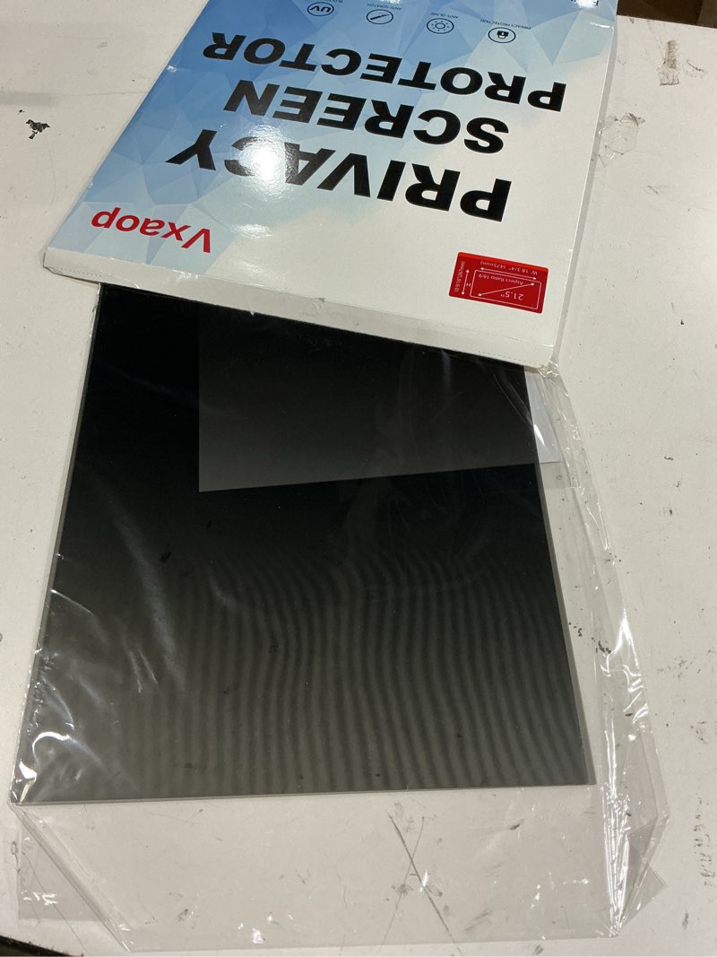 Condition photo showing Good Condition for [2-pack] 21.5 inch computer privacy screen filter (16:9 aspect ratio) - removable, anti glare & blue light blocking, compatible with hp dell asus acer samsung monitors 21.5'' widescreen (16:9)