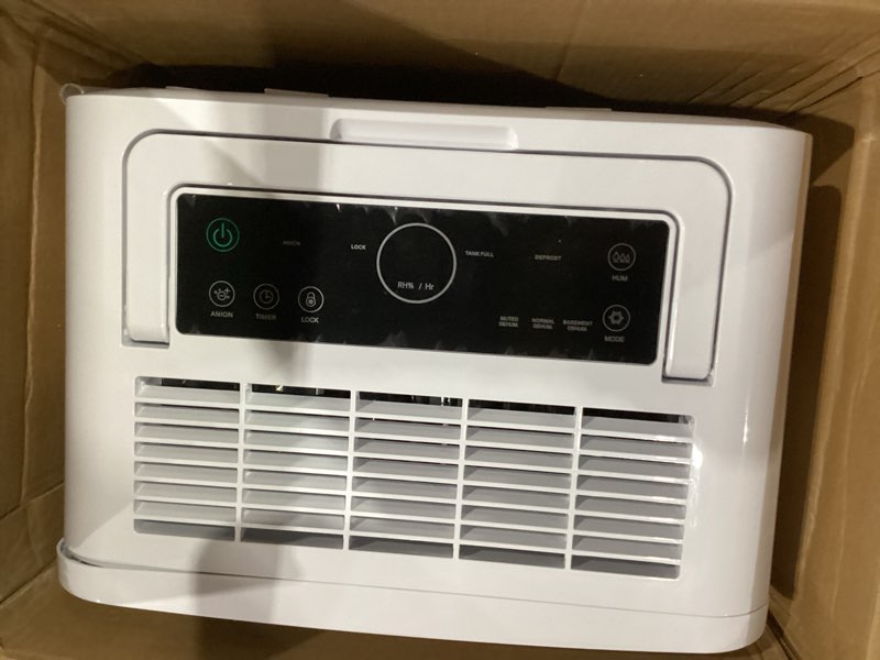 Condition photo showing Good Condition for humsure 4500 sq. ft 80 pints dehumidifier for basement and home, bathroom, bedroom, equipped with drainage hose, automatic defrosting, 24-hour timer function