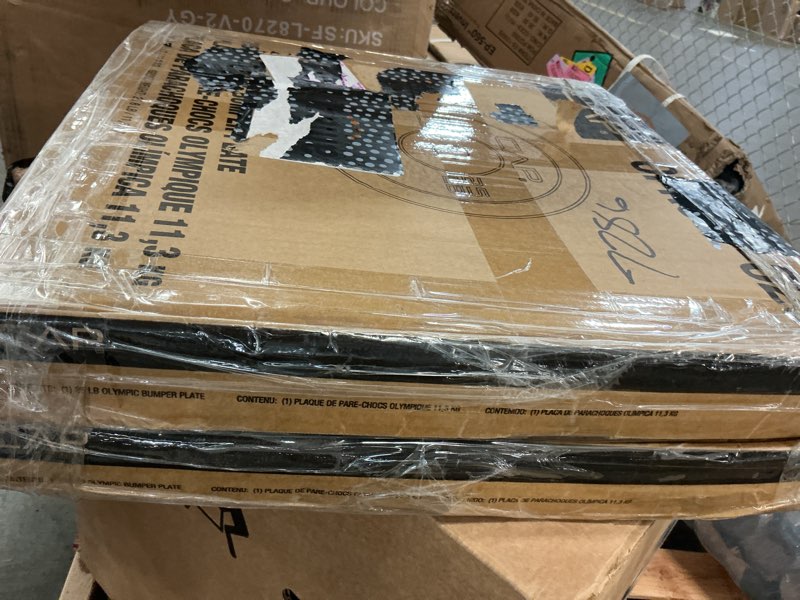 Condition photo showing Good Condition for 2 25 lb bumper plates