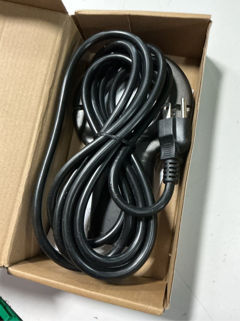 Condition photo showing Good Condition for 1000W Utility De-Icer, Chicken Water Heater, Submergible Cast Aluminum Thermostatic Control Bird Bath Heater De-icer, for Livestock Poultry Birds, Cows, Horses, Animals Drink Water (Black) 1000W Black