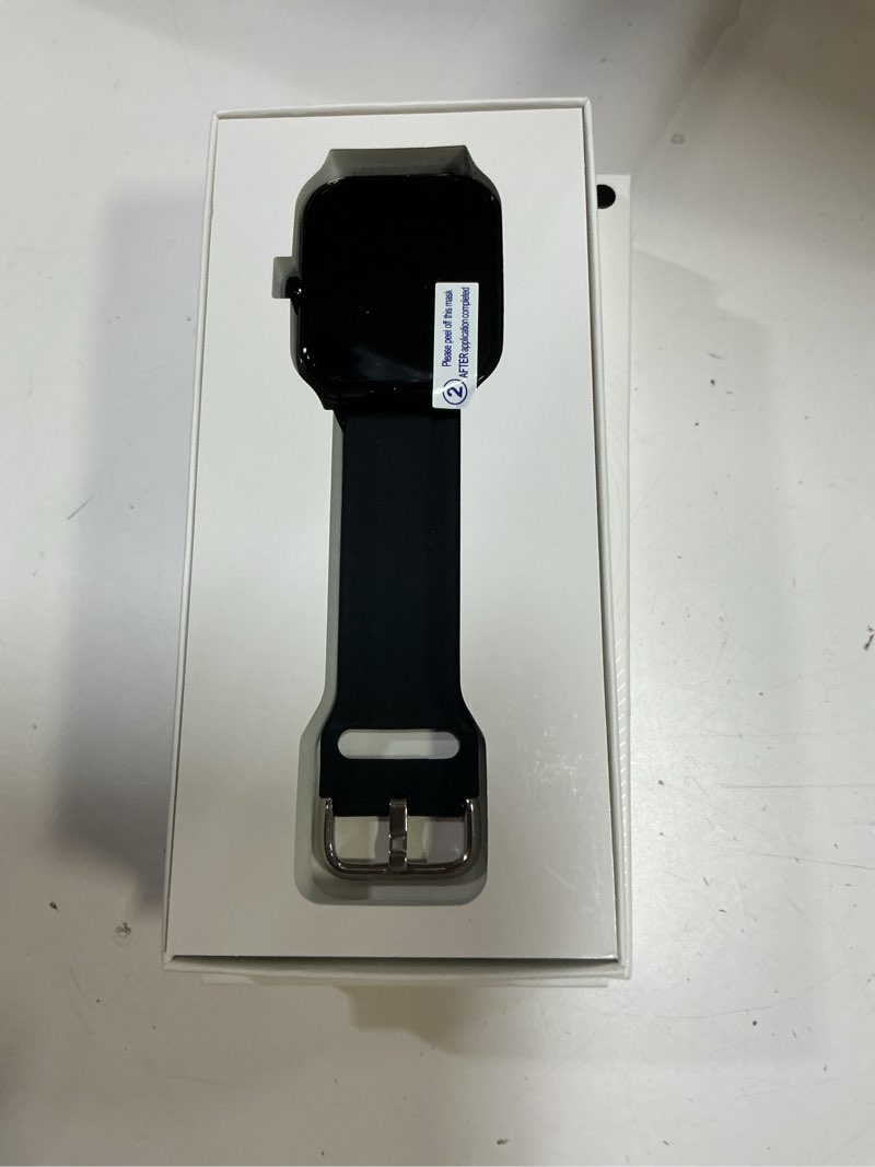 Condition photo showing Good Condition for smart watch for women men with text and call, 2025 new ai smartwatches with heart rate/spo2/sleep/stress monitor, 100+ sports modes, gps fitness watches compatible with ios/android (gps, black) black gps