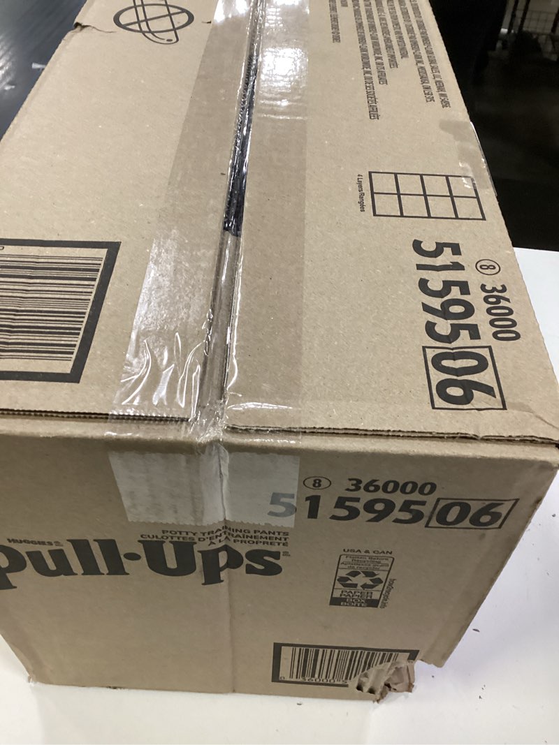 Condition photo showing New/Like New for pull-ups girls' potty training pants, size 3t-4t training underwear (32-40 lbs), 112 count 3t-4t 112