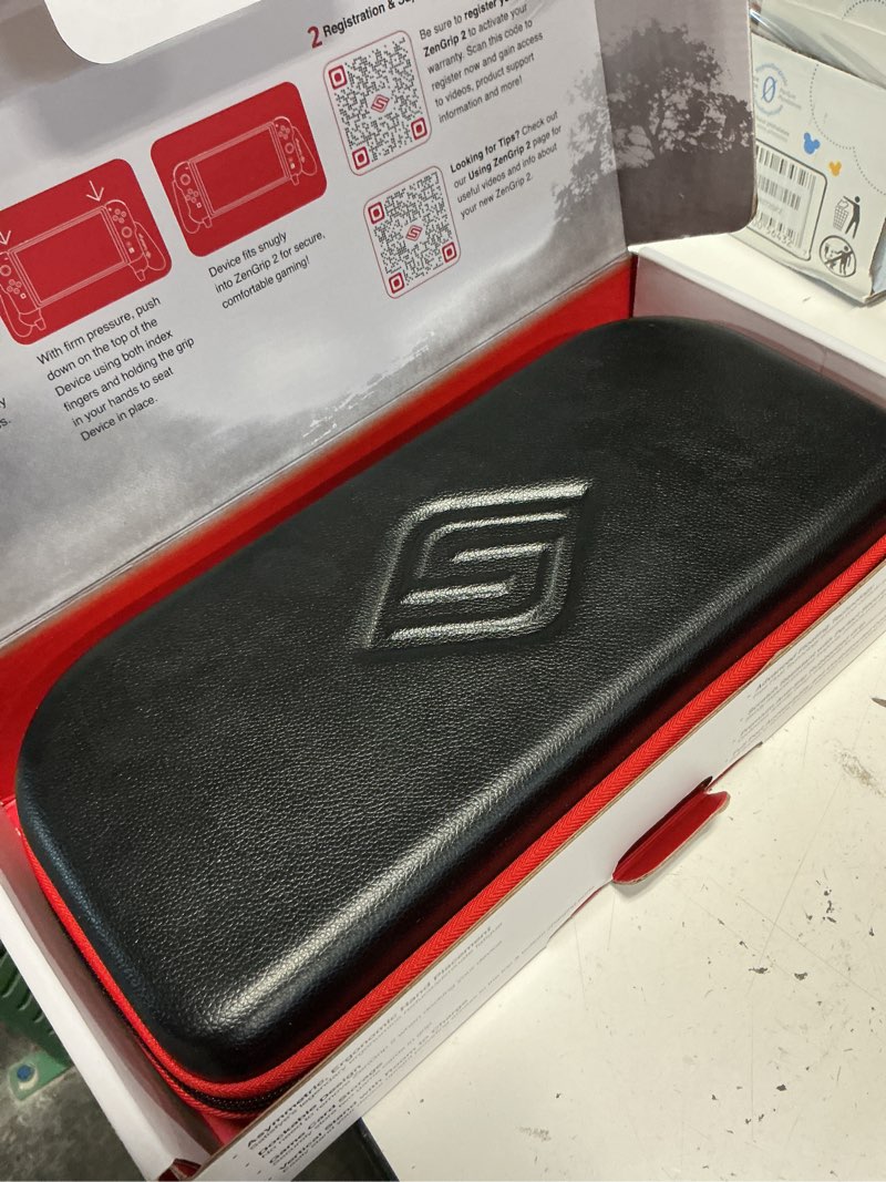 Condition photo showing Good Condition for satisfye – zengrip 2 slim bundle, accessories compatible with nintendo switch 2 - the bundle includes: zengrip 2, slim case (fits switch 2 only) black