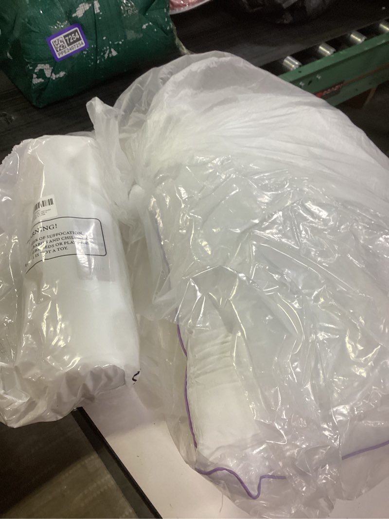 Condition photo showing Good Condition for JOLLYVOGUE Pillows Queen Size Set of 2, Medium Supportive Bed Pillows with Super Soft Down Alternative Fill, Luxury Fluffy Hotel Quality for Side, Back, and Stomach Sleepers 2 Queen