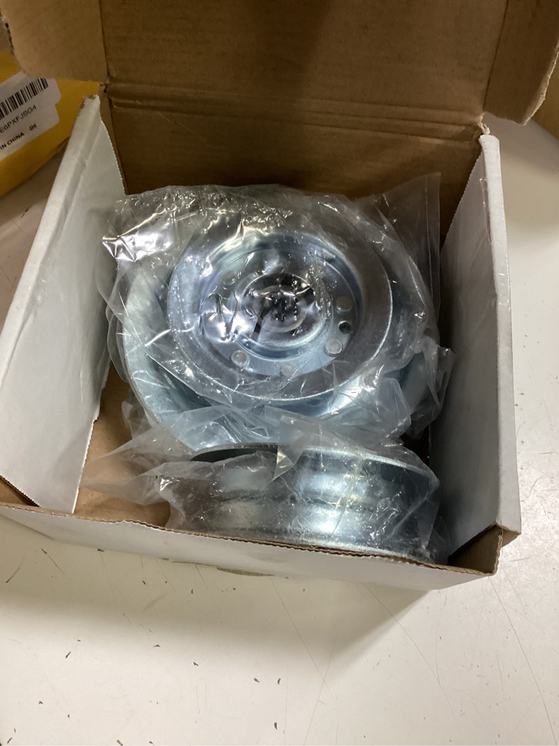 Condition photo showing Good Condition for 2 pack gy22172 idler pulley with gy20629 idler pulley | replaces auc17621 idler pulley gy22082 gy20067 gy20110 for d140 d155 d160 e140 e160 e170 l120 l130 la145 s140 s170 l05 1xgy20629+2×gy20067
