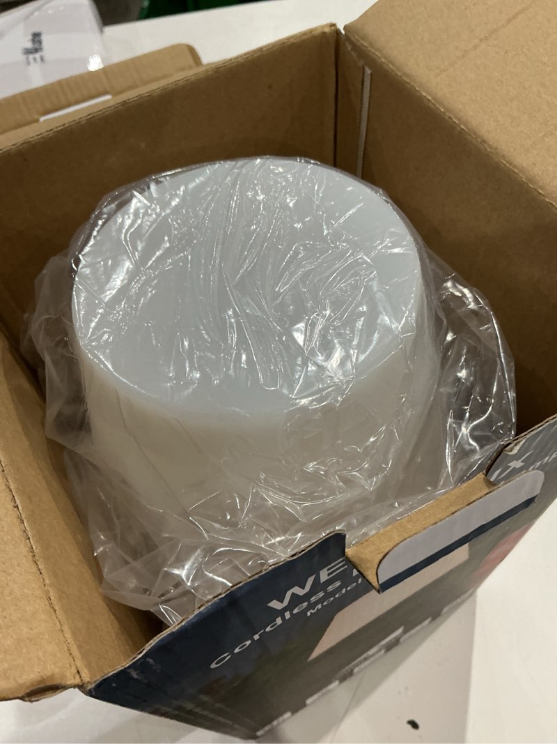 Condition photo showing Good Condition for weilailux outdoor battery operated table lamp waterproof, 4000mah cordless table lamp rechargeable, touch dimmable desk lamp, led night light for patio camping restaurant home, h9.6in, dark grey dark grey 9.6in