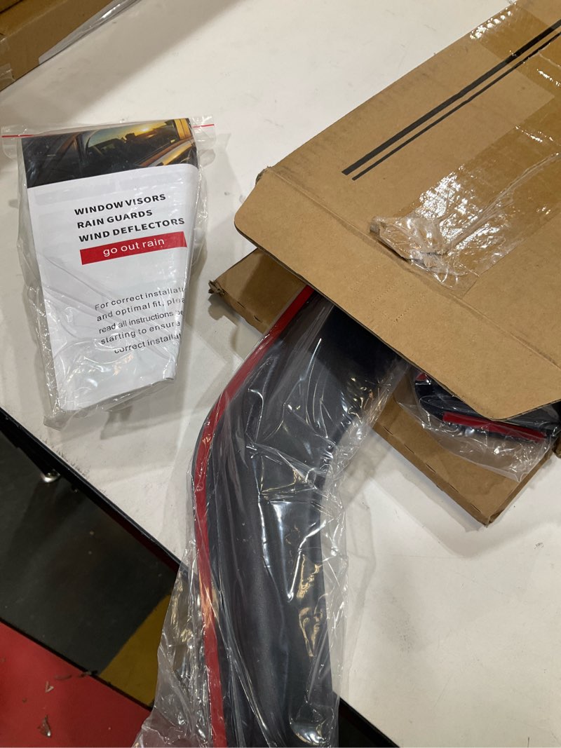 Condition photo showing Good Condition for in-channel rain guards for 2008-2017 honda accord 4-door sedan (lx, sport, ex, ex-l, touring, hybrid), window deflectors window visors for 2017 honda accord accessories, 4 pcs light smoked 2008-2017 honda accord sedan