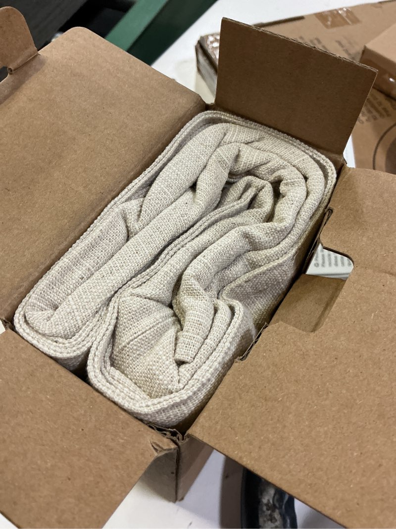 Condition photo showing Good Condition for MIULEE Decorative Linen Euro Sham Pillow Covers 24x24 Natural Beige Boho Farmhouse Neutral Couch Throw Pillows for Bed Pack of 2 Accent Modern Pillowcase Sofa Livingroom Home Decor 24" x 24" (Pack of 2) Natural Beige