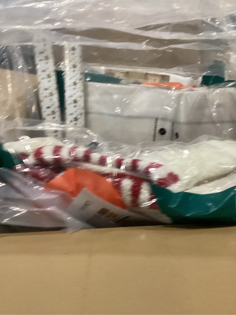 Condition photo showing New/Like New for Kate Christmas Fireplace Backdrop Themed Photo Bundles for Kids Photography Room Set Includes 2 Backdrops & 12 Piece Set(Total of 14 Sets) T30