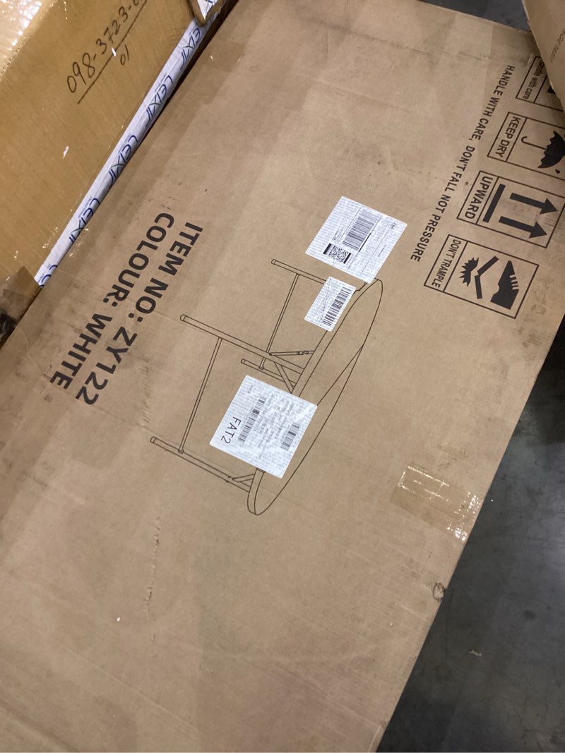 Condition photo showing As Is for Foldable white tabel