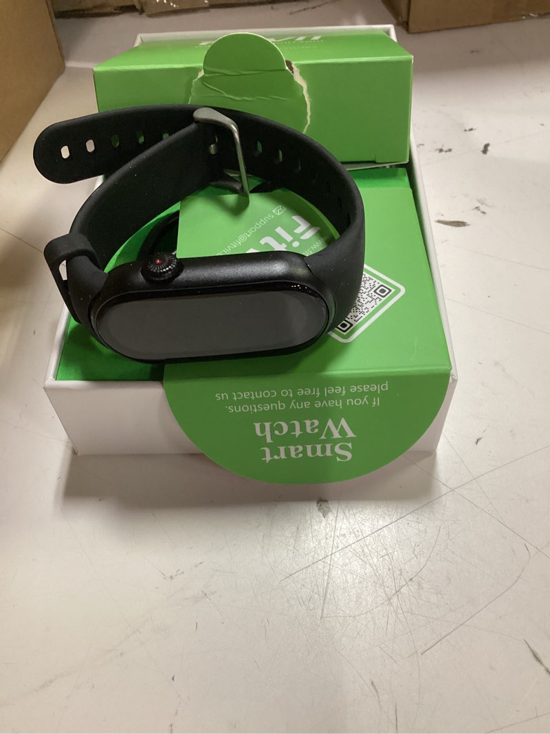 Condition photo showing Good Condition for fitvii slim fitness tracker amoled with blood oxygen, blood pressure, 24/7 heart rate and sleep tracking, ip68 waterproof activity trackers and smart watches with step tracker, pedometer for women men black amoled 1.6