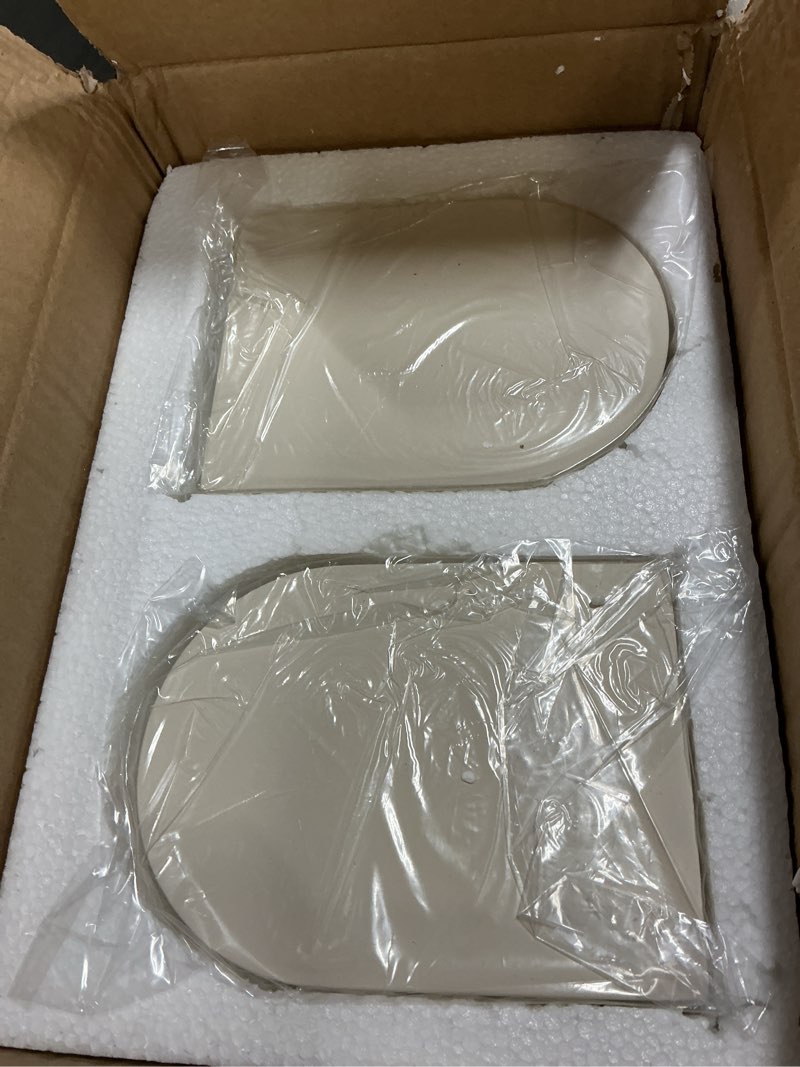 Condition photo showing New/Like New for kivy concrete book ends for shelves [heavy duty bookends] - bookends decorative for heavy books - modern trendy book ends - book stopper for shelves - book holders for shelves (white bookends) cream white