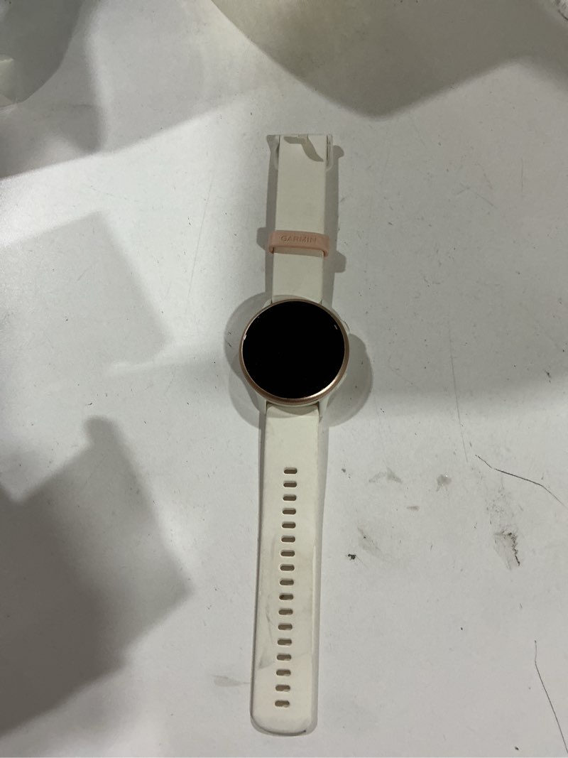 Condition photo showing Good Condition for garmin vívoactive® 6, health and fitness gps smartwatch, amoled display, up to 11 days of battery, lunar gold with bone band