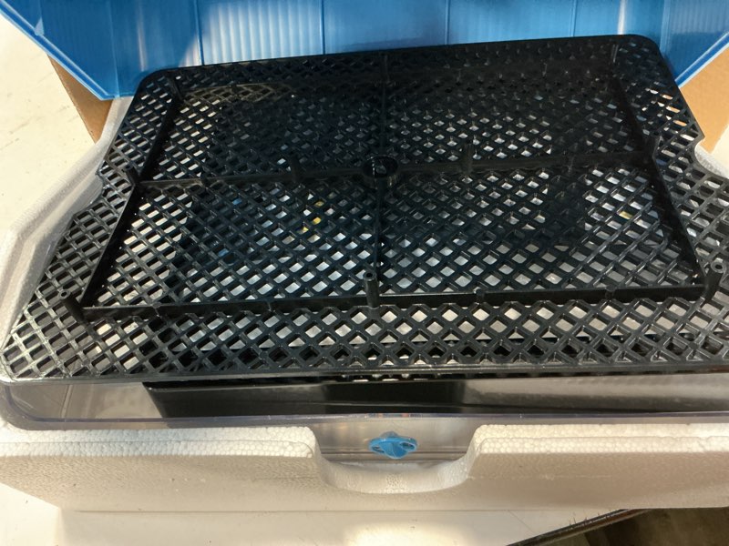 Condition photo showing Good Condition for 25 Egg Incubator Digital Poultry Hatcher Machine with Automatic Egg Turning, incubators for Hatching Eggs, Temperature & Humidity Control, LED Screen, General Purpose Incubator Blue NEW