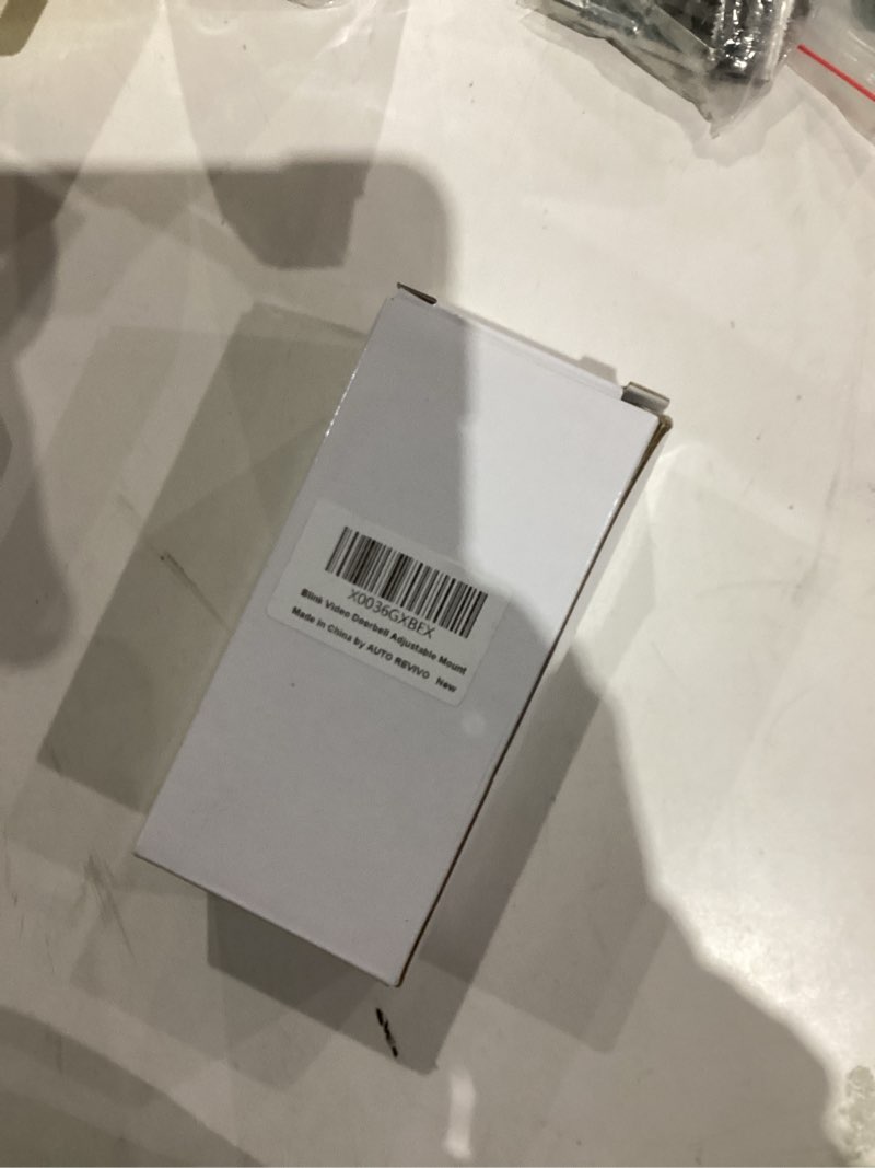 Condition photo showing New/Like New for Adjustable Mount Compatible with Video Doorbell, Easy Installation, Black