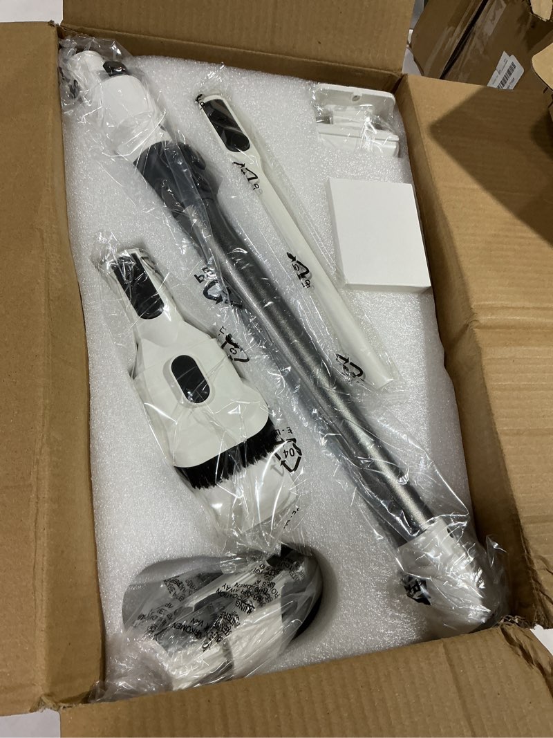 Condition photo showing Good Condition for Cordless Vacuums, 80,000PRM Powerful Motor Vacuum Cleaner and 2200mAH Rechargeable Battery up to 35 Mins Worktime, 2 Adjustable Modes, Detachable Parts, Wireless Stick Vacuum (Onion White)