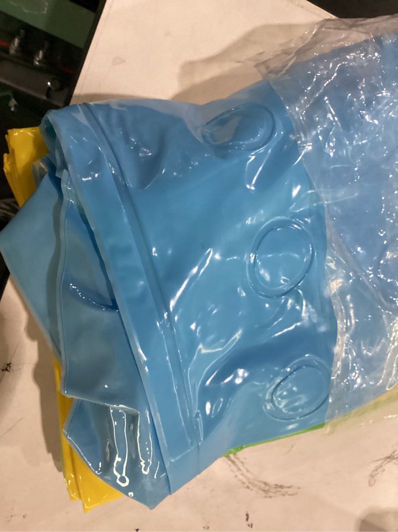Condition photo showing Good Condition for puppyuwil 4 pack pool floats adult, minimalist design pool chair float, 52" x 38" dopamine colors, drifter, chair, hammock 3-in-1 inflatable pool toys for pool party, lake, river, sea, outdoor blue & green & yellow & orange