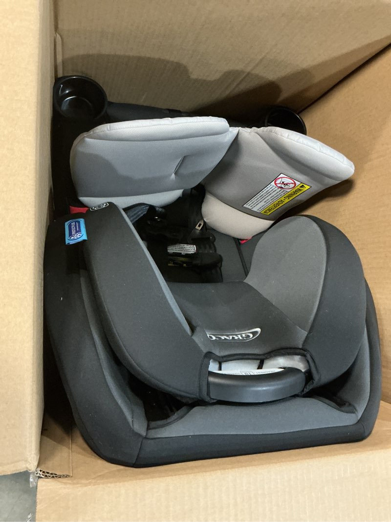 Condition photo showing Good Condition for Graco TriRide 3-in-1 Convertible Car Seat - Highback Booster, Forward & Rear Facing Modes, Suitable from Newborn to Preschooler, Perfect for Long Journeys in Redmond Color Redmond 2.0