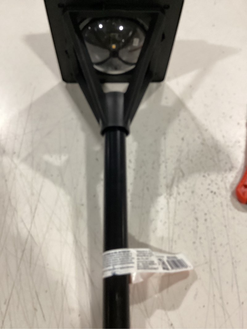 Condition photo showing Good Condition for harbor breeze pyramid path 20 -lumens black solar led outdoor path light ( 3300-k )