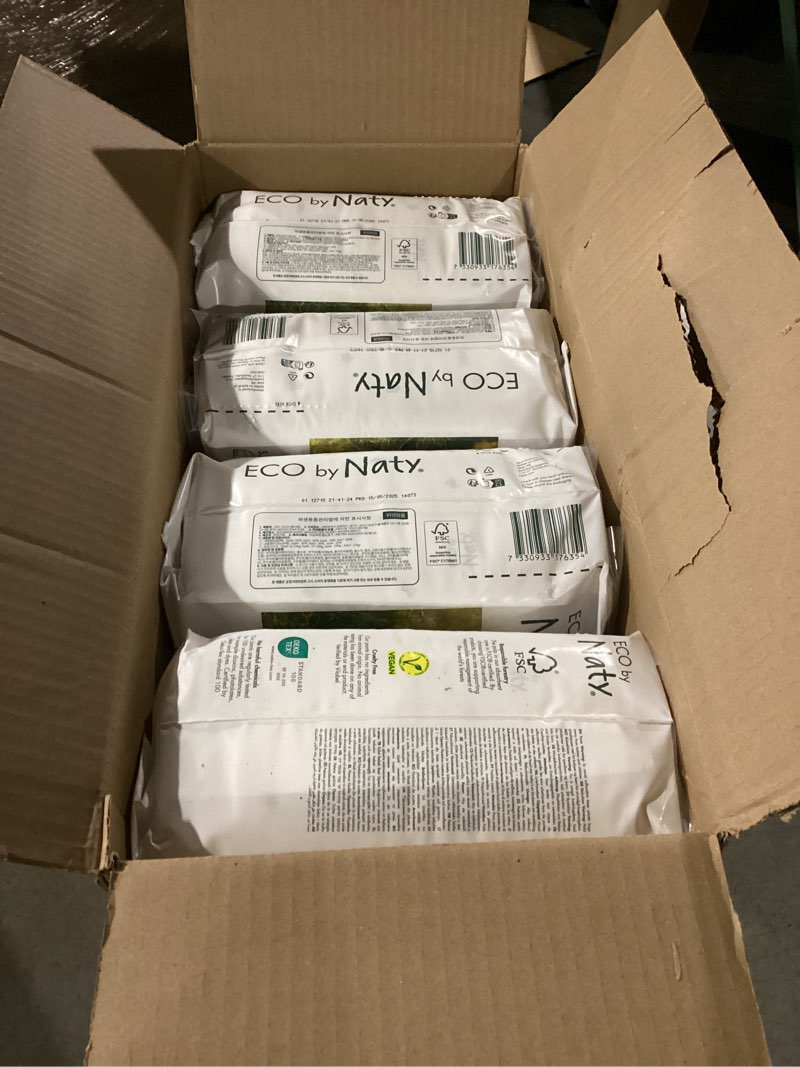 Condition photo showing New/Like New for Naty FreeMovers Diaper Pants | Sensitive Skin Certified Potty Training Pants | Soft, Unscented | Absorbent & Leak-Proof | Unisex Baby & Toddler | Size 7, 5T–6T (35+ lbs), 64 Count Size 7 (64 Count)