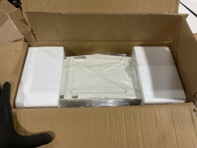 Condition photo showing Good Condition for 1500w macerator pump for conventional toilet with a bottom outlet toilet pump upflush to 32.8ft 2800gph utility sink pump 4 water inlets 2 outlets macerating toilet system for toilet shower kitchen pure white