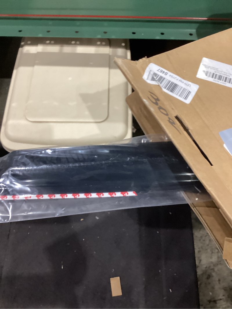 Condition photo showing Good Condition for in-channel rain guards for 2017-2022 f250 f350 f450 f550 super duty crew cab, window visor shields vent deflector shade wind dark smoke 2018 2019 2020 2021, tape-on inside-mount, 4pcs for 2017-2022 | f250 f350 f450 f550 super duty crew cab | in-channel