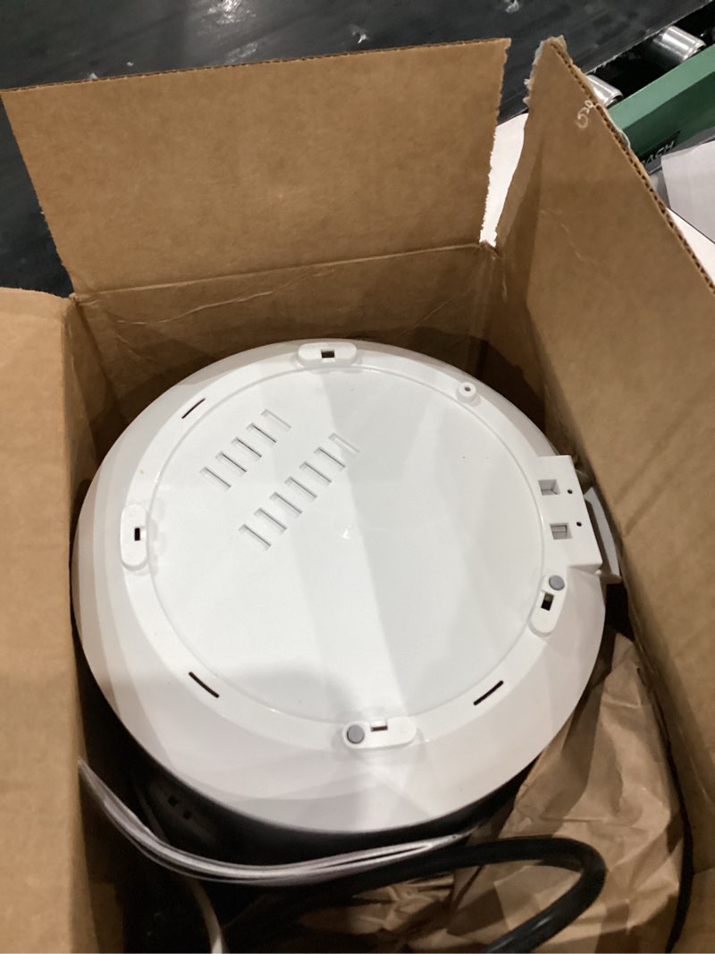 Condition photo showing As Is for toshiba rice cooker & steamer simple 5.5 cup(uncooked) with steaming basket, removable non-stick inner pot & inner lid, for soups, stews, grains&oatmeal, one touch&keep warm function, silvery white simple_5.5 cups