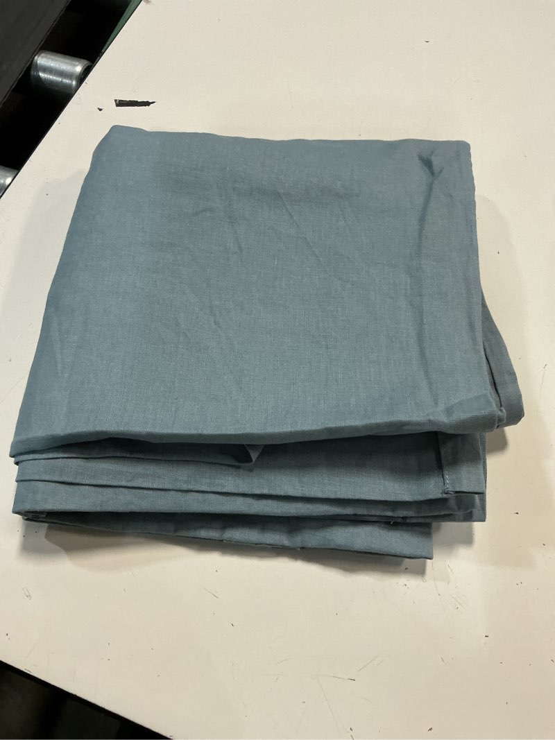 Condition photo showing New/Like New for quince european linen curtain - single panel chambray 48x84 inch 