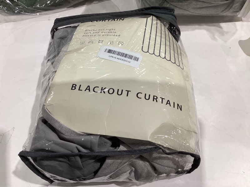 Condition photo showing Good Condition for Joydeco Linen Curtains 120 inch Length 2 Panel Set, Light Filtering Curtain for Living Room Bedroom, 52 inch Wide Drapes with Rod Pocket Back Tab Ivory on Linen 52"W x 120"L (Pack of 2)