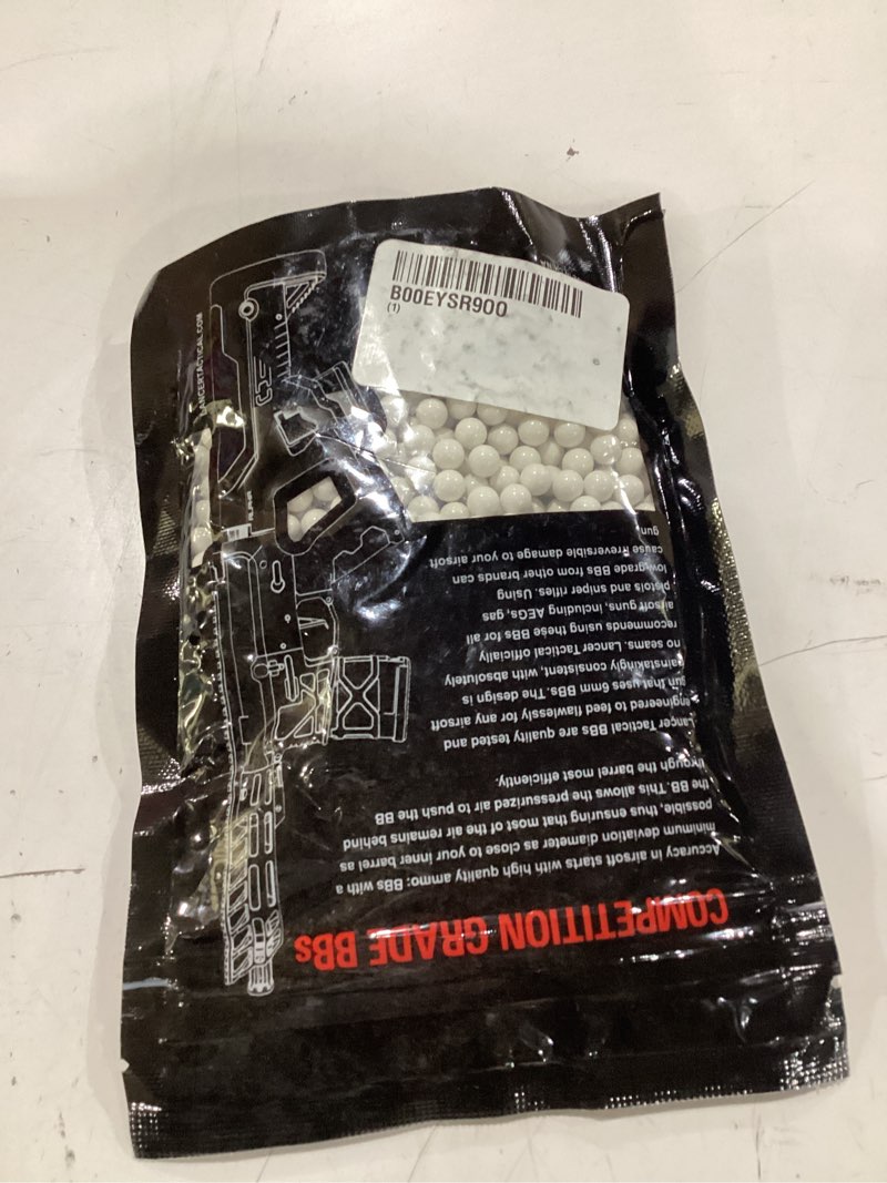 Condition photo showing Good Condition for lancer tactical 0.20g seamless airsoft bbs - 1000rd bag