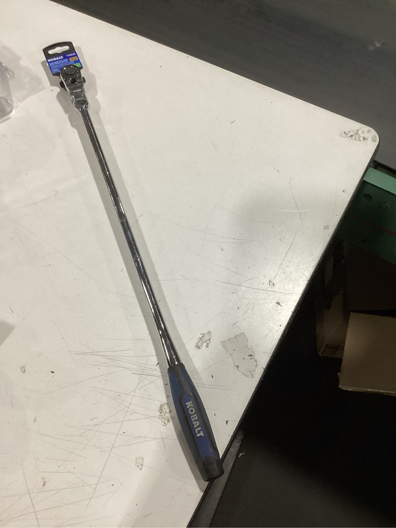 Condition photo showing Good Condition for kobalt 72-tooth 1/2-in drive comfort grip handle flexible head ratchet