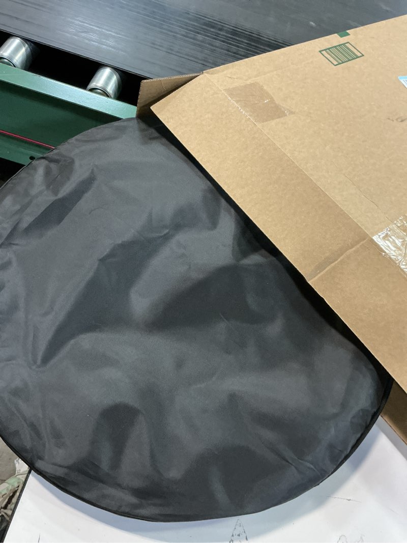 Condition photo showing Good Condition for Portable Green Screen Chair, 57 in Collapsible Greenscreen Backdrop with Stand Double Sided Green Background, Chroma Key Backdrop for Zoom/Streaming, Gaming & Meetings