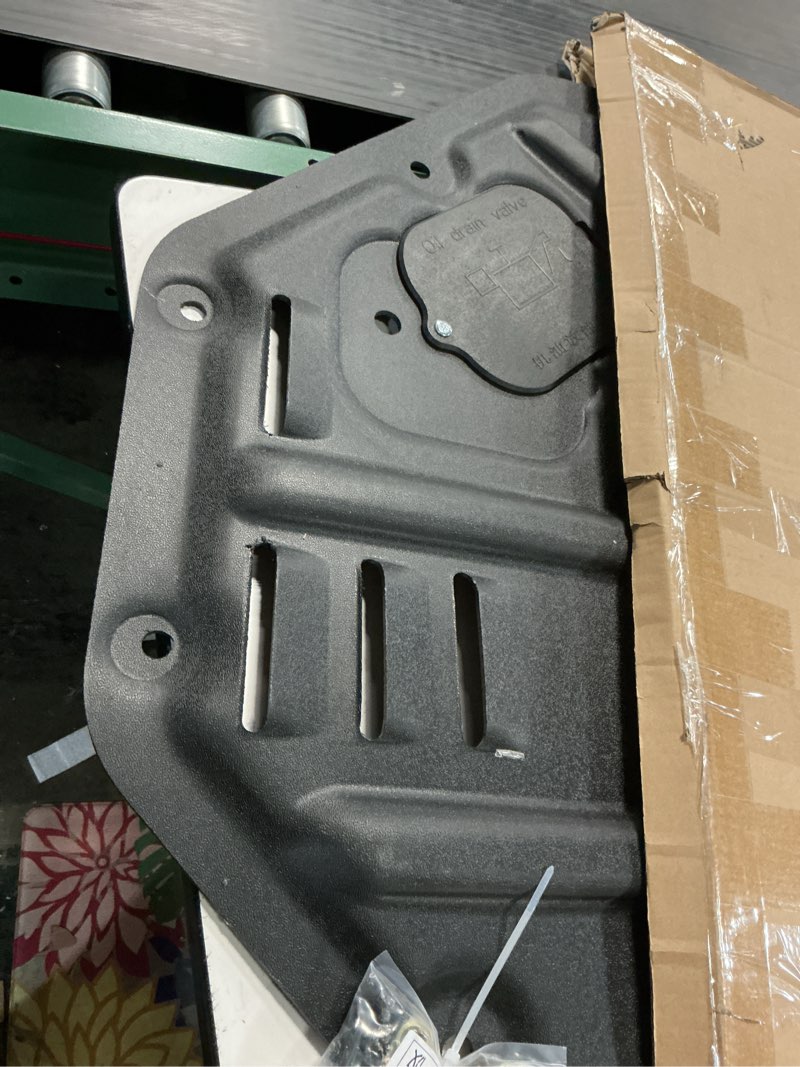 Condition photo showing Good Condition for Front Engine Splash Shield Fit for Mazda CX-5 2013-2021 Engine Case Guards Suitable for Mazda CX5 Under Engine Cover Mud Flaps Directly Replace Original One Black