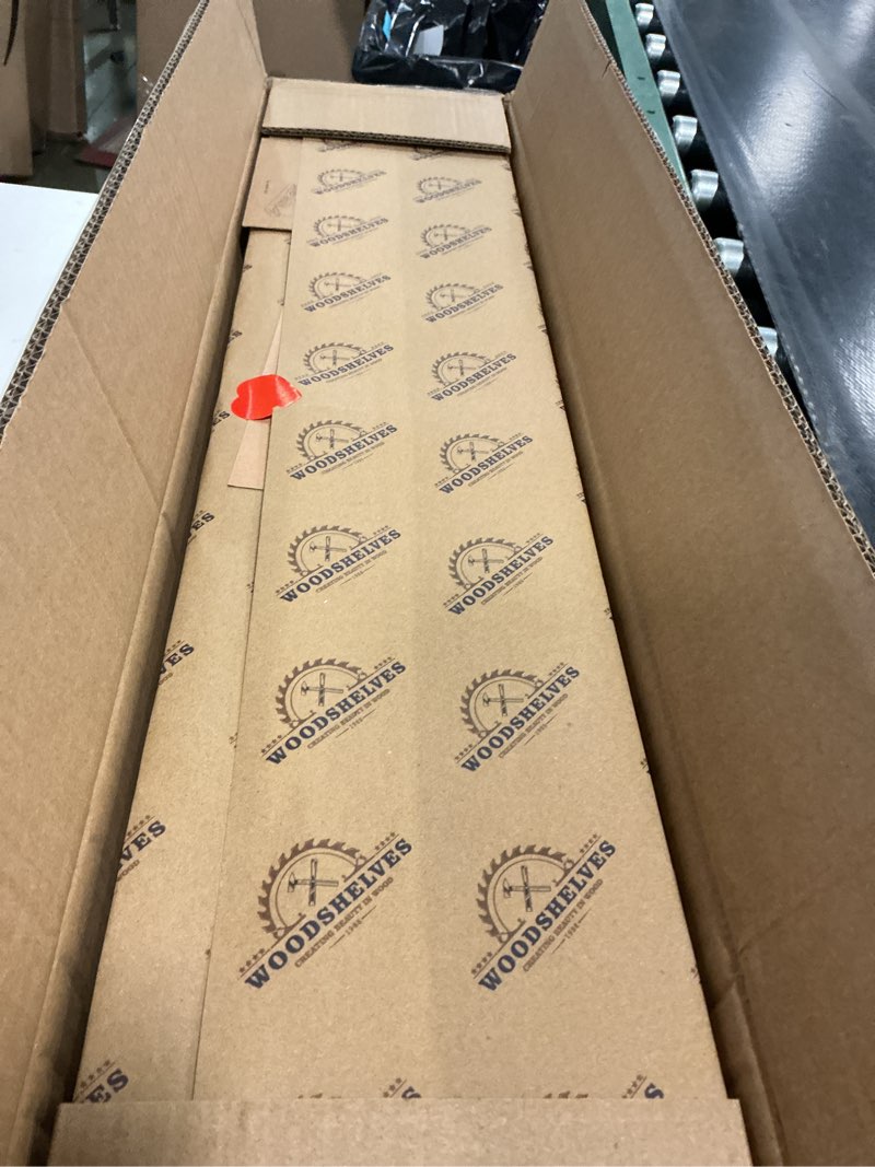 Condition photo showing New/Like New for BGMG 30 inch Distressed Walnut Floating Shelves for Wall,High End Solid Real Wood 30 in Floating Shelf,Rustic Wooden Wall Mount Shelves Set of 2,Heavy Duty Bracket,30x6.7x1.25 inch Distressed Walnut 30 inch