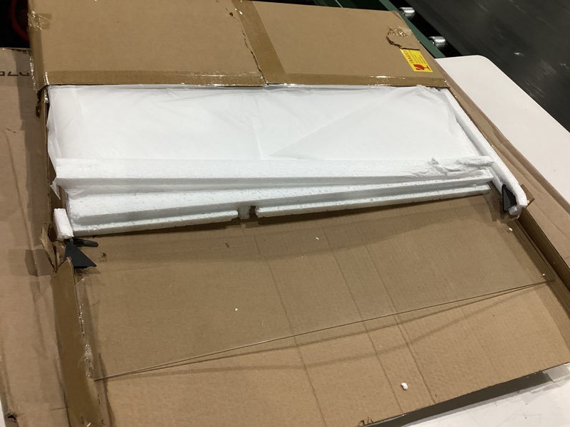 Condition photo showing Good Condition for crisper glass replacement compatible with frigidaire 240350608/ap2115928-24" x 15.5" x 1/8" tempered glass crisper drawer cover insert compatible with kenmore, electrolux, crosley, and more