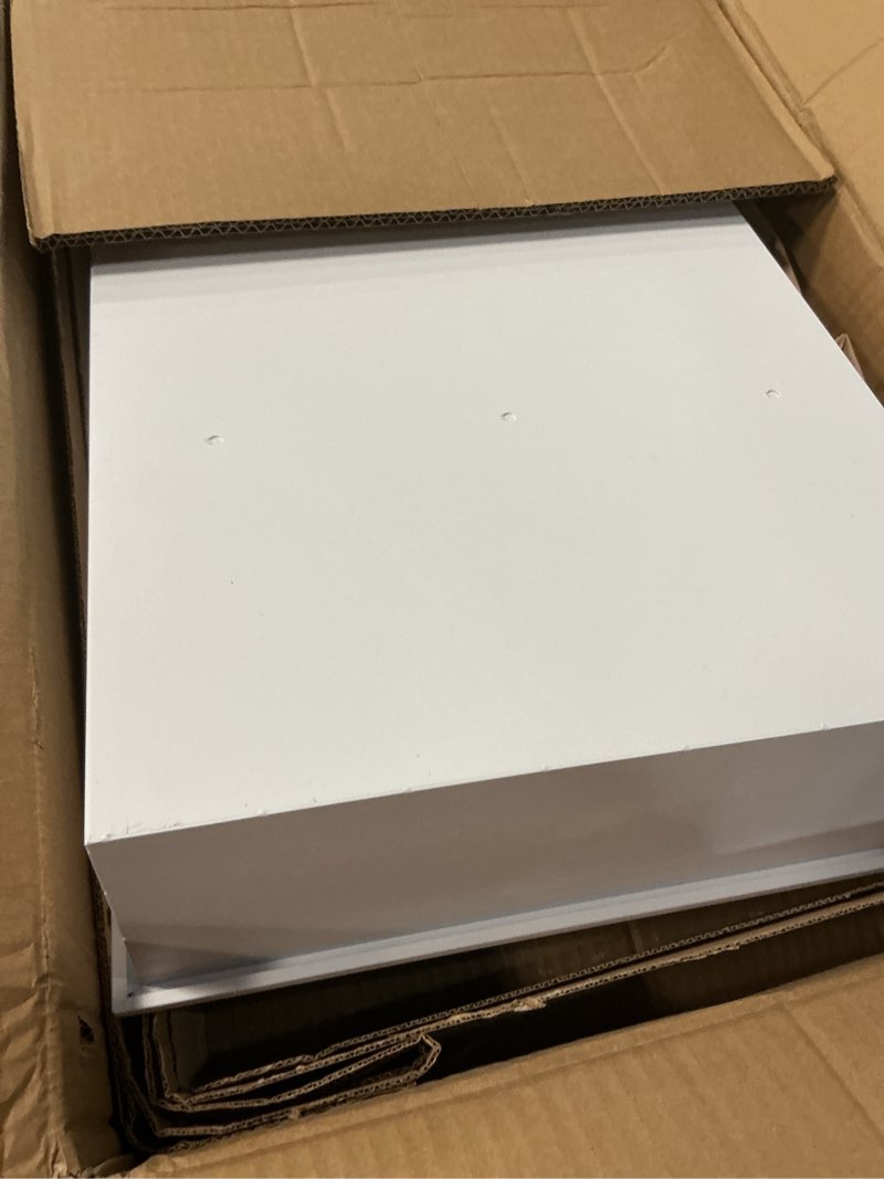 Condition photo showing Good Condition for BWE 13 x 19 Stainless Steel Shower Niche No Tile Needed Double Shelves Recessed Niche for Bathroom Storage,Over Mount Installation,White 13"x19"(2 Shelves) White