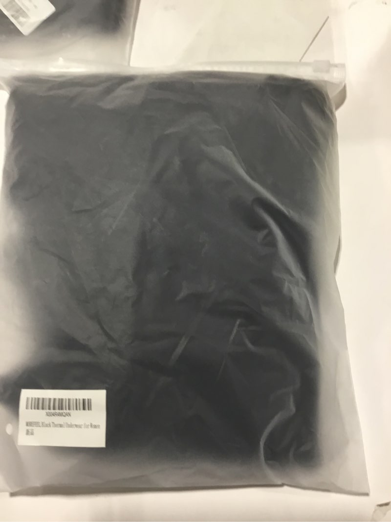 MOREFEEL Thermal Underwear Tops for Women Crewneck Black Long Sleeve Shirts Woman- Fleece Lined Warm