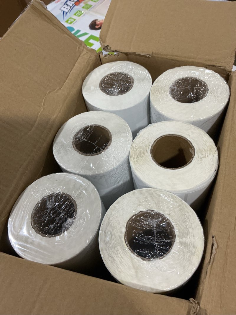 Condition photo showing As Is for 4500pcs 4"x6" thermal shipping labels – 18 rolls of 250, direct thermal labels roll compatible with rollo, zebra, and more printers, for ups, fedex & usps