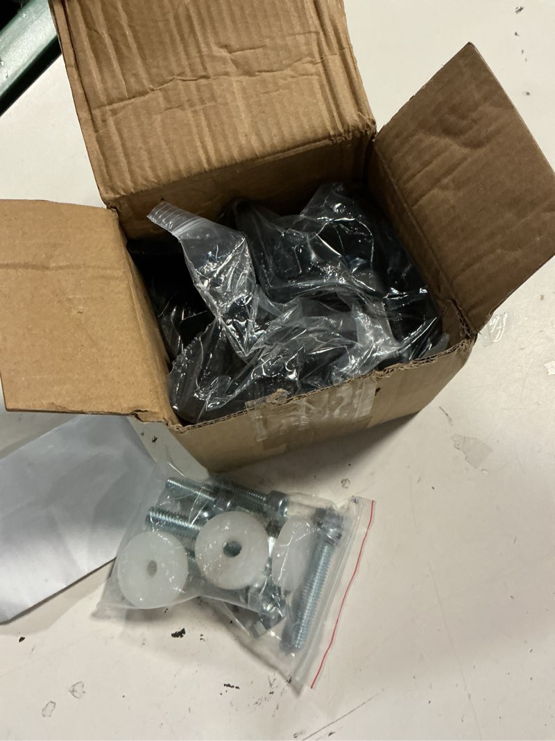Condition photo showing Good Condition for set of 4 truck bed clamps for truck topper/cap/camper shell compatible with 2020 jeep gladiator & 2016 and newer toyota tacoma bed rail system